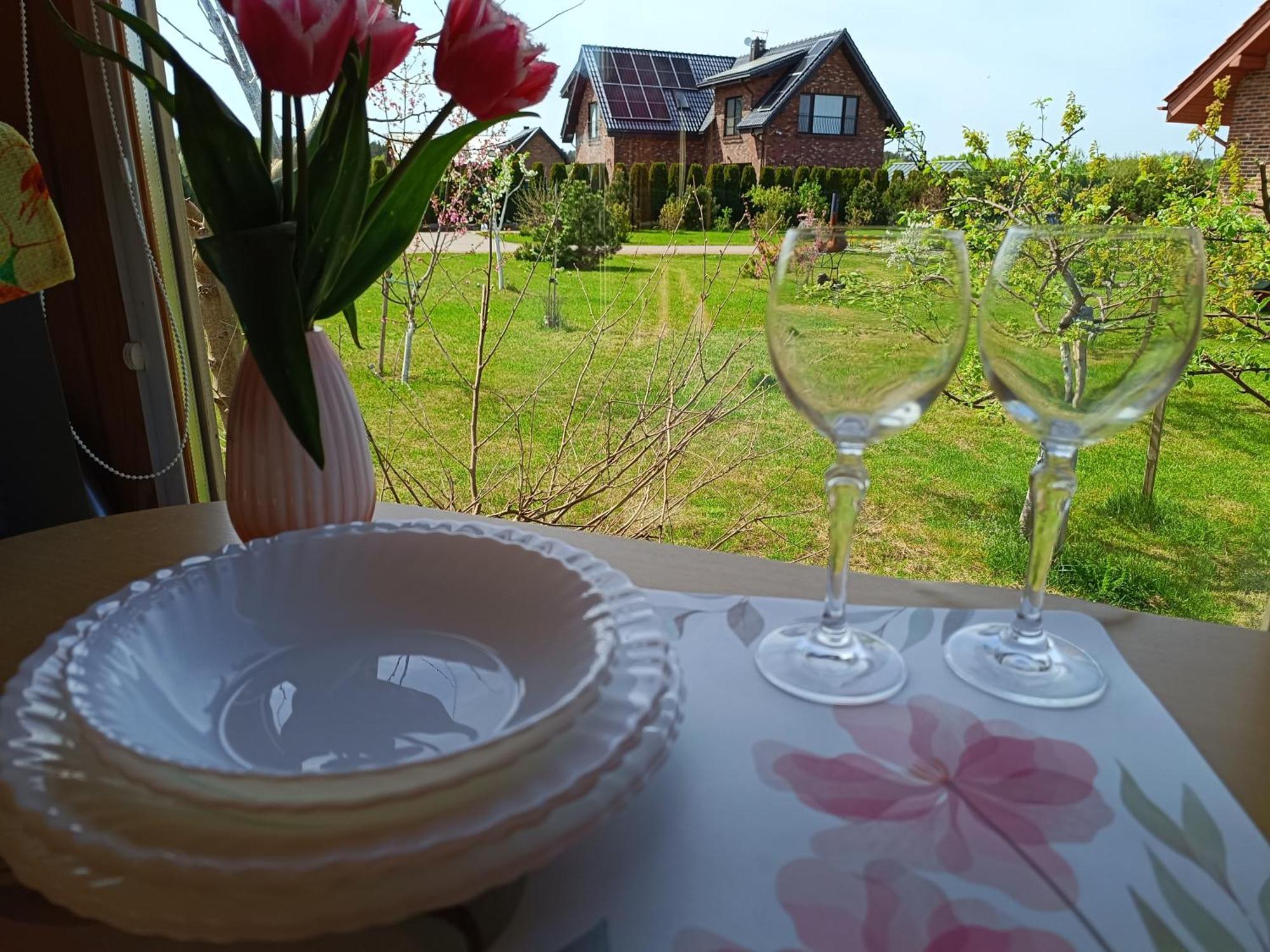 Vila Namelis Karkleje Exteriér fotografie